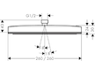 Hansgrohe Pulsify E - Hlavová sprcha, 26x26 cm, chrom 24330000