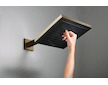 Hansgrohe Pulsify E - Hlavová sprcha, 26x26 cm, EcoSmart, kartáčovaný bronz 24331140