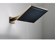 Hansgrohe Pulsify E - Hlavová sprcha, 26x26 cm, EcoSmart+, kartáčovaný bronz 24333140
