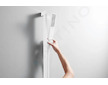 Hansgrohe Pulsify E - Set sprchové hlavice, tyče a hadice, EcoSmart, matná bílá 24370700