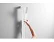 Hansgrohe Pulsify E - Set sprchové hlavice, tyče a hadice, EcoSmart, matná bílá 24380700