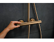Hansgrohe Pulsify S Puro - Sprchový set s termostatem, průměr 26 cm, 1 proud, EcoSmart, kartáčovaný bronz 24223140