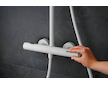Hansgrohe Pulsify S Puro - Sprchový set s termostatem, průměr 26 cm, 1 proud, EcoSmart, matná bílá 24223700