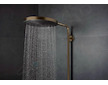 Hansgrohe Pulsify S Puro - Sprchový set s termostatem, průměr 26 cm, 1 proud, kartáčovaný bronz 24222140