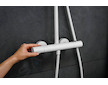 Hansgrohe Pulsify S Puro - Sprchový set s termostatem, průměr 26 cm, 1 proud, matná bílá 24222700