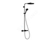 Hansgrohe Pulsify S Puro - Sprchový set s termostatem, průměr 26 cm, 3 proudy, EcoSmart, matná černá 24237670