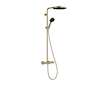 Hansgrohe Pulsify S Puro - Sprchový set s termostatem, průměr 26 cm, 3 proudy, kartáčovaný bronz 24237140