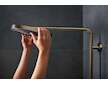Hansgrohe Pulsify S Puro - Sprchový set s termostatem, průměr 26 cm, 3 proudy, kartáčovaný bronz 24237140