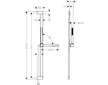 Hansgrohe Pulsify S - Set sprchové hlavice, tyče a hadice, EcoSmart, chrom 24382000