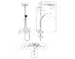 Hansgrohe Pulsify S - Sprchový set s termostatem, průměr 26 cm, 3 proudy, matná bílá 24220700