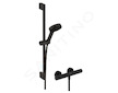 Hansgrohe Pulsify Select S - Sprchový set s termostatem, 3 proudy, EcoSmart, matná černá 24262670