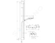 Hansgrohe Pulsify Select S - Sprchový set s termostatem, 3 proudy, EcoSmart, matná černá 24271670