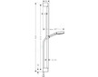 Hansgrohe Pulsify Select - Set sprchové hlavice, 3 proudy, EcoSmart, tyče 96 cm a hadice, chrom 24171000