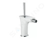 Hansgrohe PuraVida - Bidetová baterie s výpustí, bílá/chrom 15270400