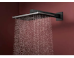 Hansgrohe Raindance Alive Q - Hlavová sprcha, 21x34 cm, kartáčovaný černý chrom 24530340