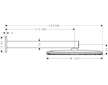 Hansgrohe Raindance Alive S - Hlavová sprcha, průměr 30 cm, 2 proudy, EcoSmart, chrom 24541000