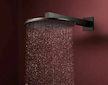 Hansgrohe Raindance Alive S - Hlavová sprcha, průměr 30 cm, EcoSmart, kartáčovaný černý chrom 24521340