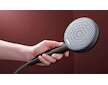Hansgrohe Raindance Alive Select S - Set sprchové hlavice, držáku a hadice, 3 proudy, EcoSmart, kartáčovaný černý chrom 24611340