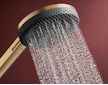 Hansgrohe Raindance Alive Select S - Set sprchové hlavice, tyče a hadice, 3 proudy, EcoSmart, kartáčovaný bronz 24600140