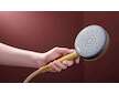 Hansgrohe Raindance Alive Select S - Set sprchové hlavice, tyče a hadice, 3 proudy, EcoSmart, kartáčovaný bronz 24601140
