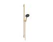 Hansgrohe Raindance Alive Select S - Set sprchové hlavice, tyče a hadice, 3 proudy, EcoSmart, kartáčovaný bronz 24603140