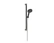 Hansgrohe Raindance Alive Select S - Set sprchové hlavice, tyče a hadice, 3 proudy, EcoSmart, kartáčovaný černý chrom 24600340