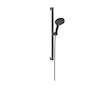 Hansgrohe Raindance Alive Select S - Set sprchové hlavice, tyče a hadice, 3 proudy, EcoSmart, kartáčovaný černý chrom 24600340