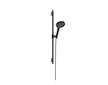 Hansgrohe Raindance Alive Select S - Set sprchové hlavice, tyče a hadice, 3 proudy, EcoSmart, kartáčovaný černý chrom 24602340