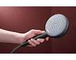 Hansgrohe Raindance Alive Select S - Set sprchové hlavice, tyče a hadice, 3 proudy, EcoSmart, kartáčovaný černý chrom 24602340