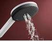 Hansgrohe Raindance Alive Select S - Set sprchové hlavice, tyče a hadice, 3 proudy, EcoSmart, matná bílá 24602700