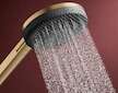Hansgrohe Raindance Alive Select S - Sprchová hlavice, 3 proudy, EcoSmart, kartáčovaný bronz 24511140
