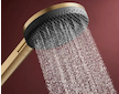 Hansgrohe Raindance Alive Select S - Sprchová hlavice, 3 proudy, EcoSmart, kartáčovaný bronz 24511140