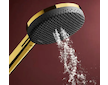 Hansgrohe Raindance Alive Select S - Sprchová hlavice, 3 proudy, EcoSmart, leštěný vzhled zlata 24511990