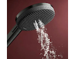 Hansgrohe Raindance Alive Select S - Sprchová hlavice, 3 proudy, kartáčovaný černý chrom 24500340