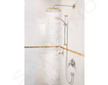 Hansgrohe Raindance Classic - Hlavová sprcha 270 Air, 1 proud, rameno 39 cm, chrom/vzhled zlata 27424090