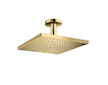 Hansgrohe Raindance E - Hlavová sprcha 300 Air, 1 proud, se stropním připojením, leštěný vzhled zlata 26250990