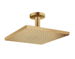 Hansgrohe Raindance E - Hlavová sprcha, 30x30 cm, EcoSmart, kartáčovaný bronz 26251140