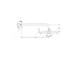 Hansgrohe Raindance - Hlavová sprcha 240, 1 proud, rameno 39 cm, chrom 27474000