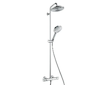 Hansgrohe Raindance S - Sprchový set Showerpipe 240 s termostatem, 3 proudy,  EcoSmart 9 l/min, chrom 27116000