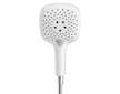 Hansgrohe Raindance Select E - Sprchová hlavice 150, 3 proudy, EcoSmart 9 l/min, bílá/chrom 26551400