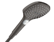 Hansgrohe Raindance Select E - Sprchová hlavice, 3 proudy, EcoSmart, kartáčovaný černý chrom 28728340
