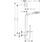 Hansgrohe Raindance Select E - Sprchová souprava 120, 3 proudy, chrom 26620000