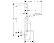 Hansgrohe Raindance Select E - Sprchová souprava 120, 3 proudy, EcoSmart 9 l/min, bílá/chrom 26622400