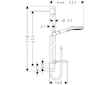 Hansgrohe Raindance Select E - Sprchová souprava 120, 3 proudy, EcoSmart 9 l/min, bílá/chrom 26622400