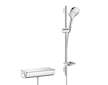 Hansgrohe Raindance Select E - Sprchový set 120 s termostatem Ecostat Select, 3 proudy, bílá/chrom 27038400