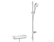 Hansgrohe Raindance Select E - Sprchový set 120 s termostatem Ecostat Select, 3 proudy, bílá/chrom 27039400