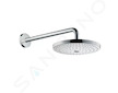 Hansgrohe Raindance Select S - Hlavová sprcha 240, 2 proudy, sprchové rameno 39 cm, bílá/chrom 26466400