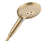Hansgrohe Raindance Select S - Sprchová hlavice 120, 3 proudy, EcoSmart, kartáčovaný bronz 26531140