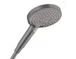 Hansgrohe Raindance Select S - Sprchová hlavice 120, 3 proudy, EcoSmart, kartáčovaný černý chrom 26531340