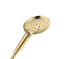 Hansgrohe Raindance Select S - Sprchová hlavice 120, 3 proudy, leštěný vzhled zlata 26530990